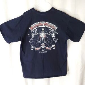 XL Ride Hard Renegade Motorcycle T Shirt